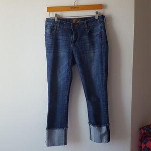 KUT From The Cloth Denim Crops Size 2
